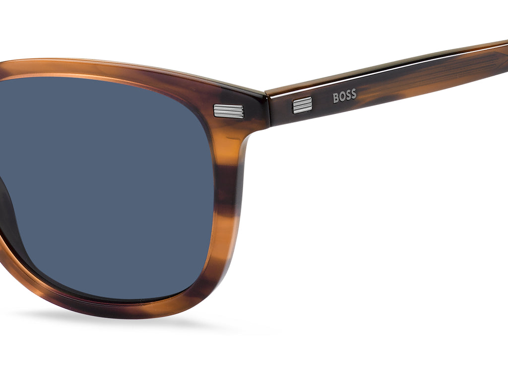 BOSS 1366/S SX7 KU 51 Light Havana 
Blue Avio Lenses