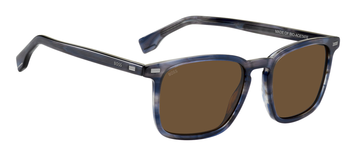 BOSS 1364/S Blue Havana/ Brown
