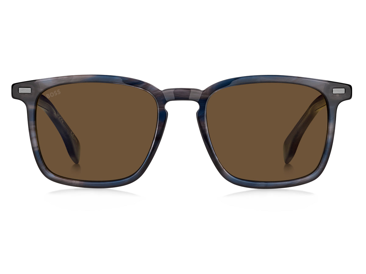 BOSS 1364/S Blue Havana/ Brown