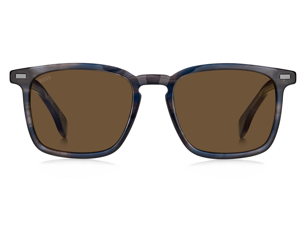 BOSS 1364/S Blue Havana/ Brown