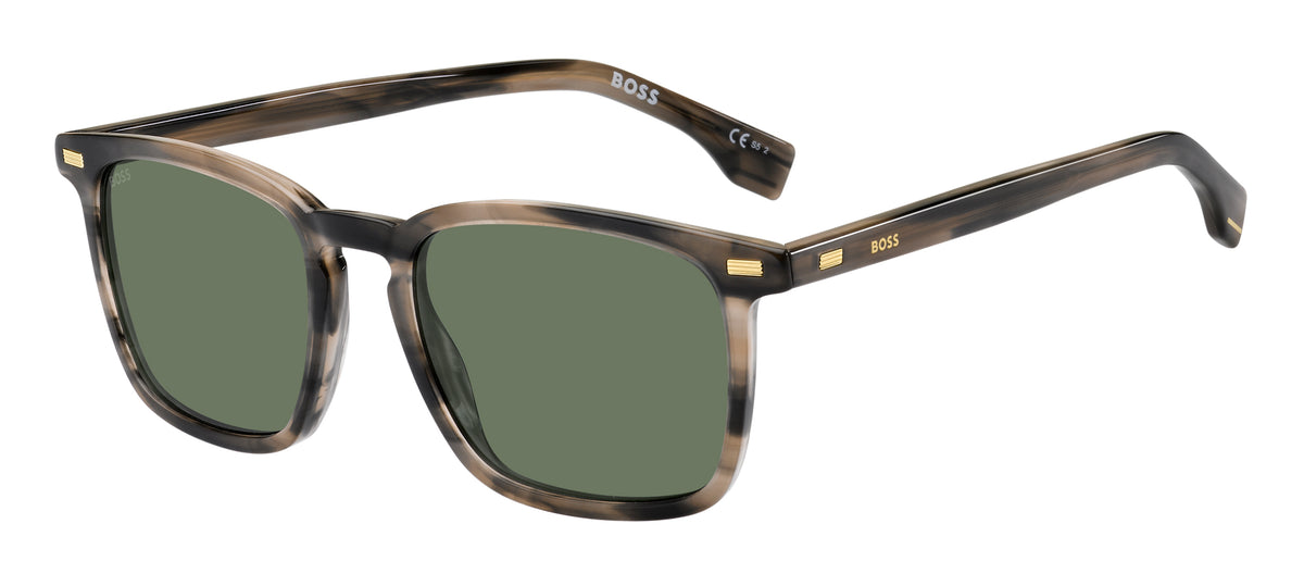 BOSS 1364/S S05 QT 53 Grey Brown 
Green Lenses