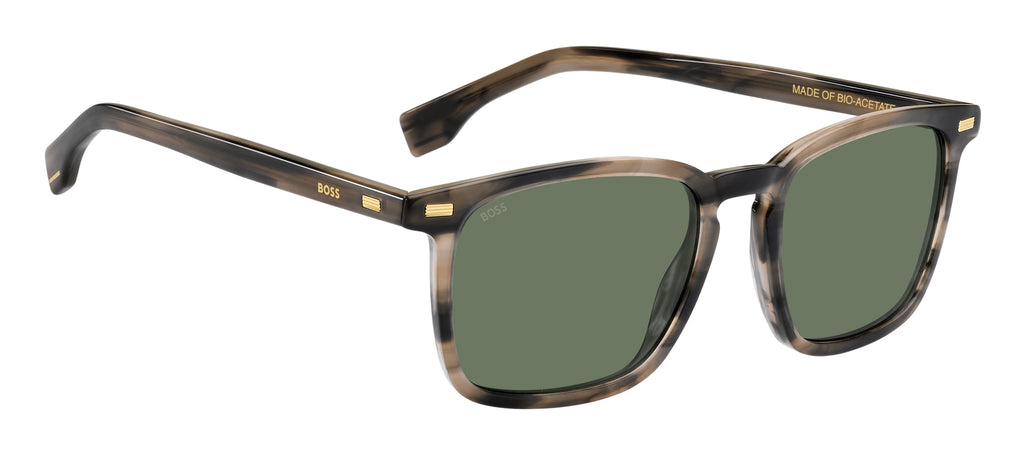 BOSS 1364/S S05 QT 53 Grey Brown 
Green Lenses