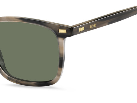 BOSS 1364/S S05 QT 53 Grey Brown 
Green Lenses