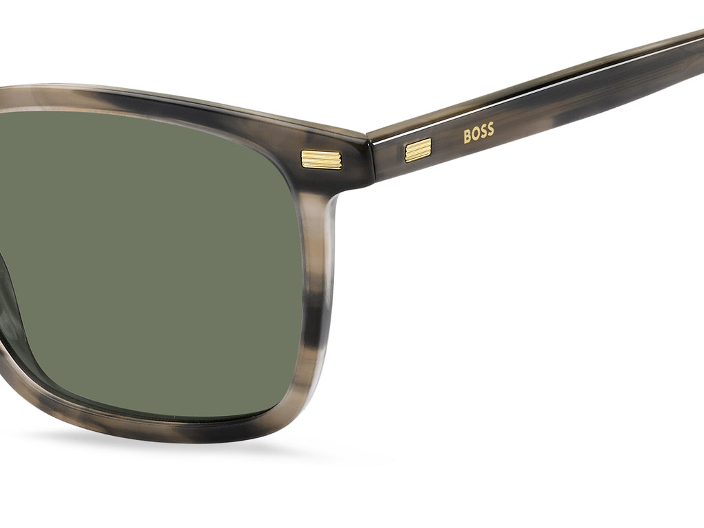 BOSS 1364/S S05 QT 53 Grey Brown 
Green Lenses