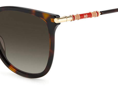 Carolina Herrera CH 0023/S Havana/ Brown Shaded Lens