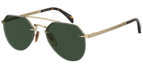 David Beckham DB 1090/G/S-59-06J GOLD HAVN QT GREEN