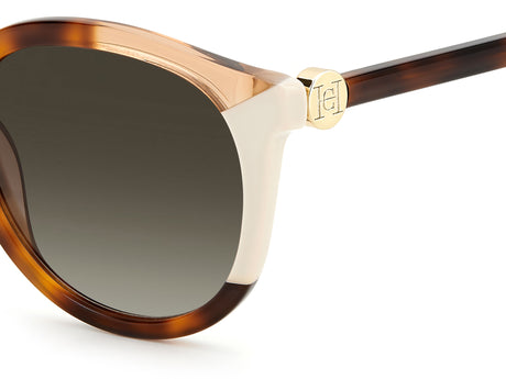 Carolina Herrera CH 0053/S Havana Ivory/ Brown Shaded Lens
