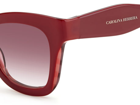 Carolina Herrera CH 0015/S Burgundy/ Pink Doubleshade Lens 50 / Plastic / Acetate