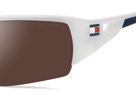Tommy Hilfiger TH 1910/S Matte White/ Silver Mirror Hightcontrat