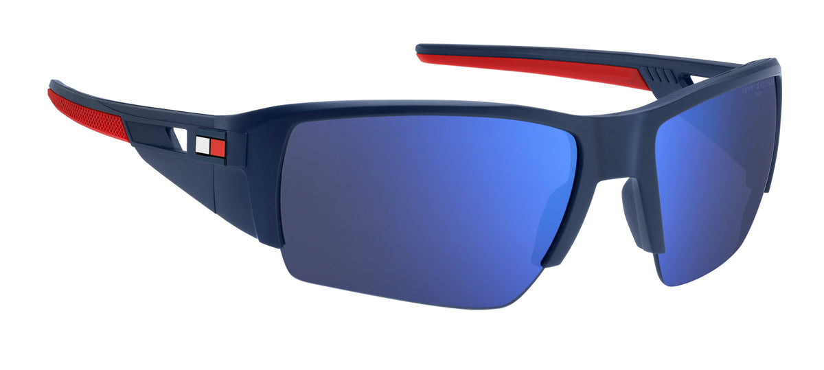 Tommy Hilfiger TH 1910/S Matte Blue/ Blue Multilayer High Contrast Lens