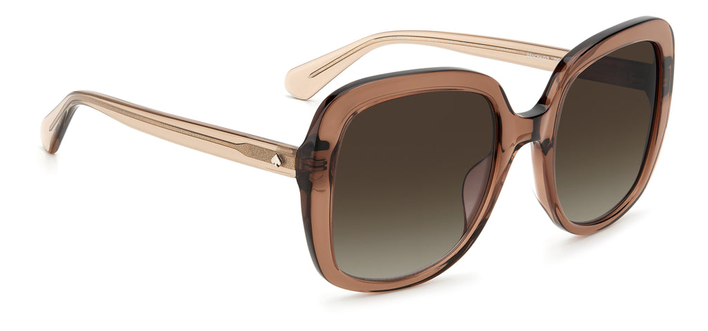 Kate Spade Wenona/G/S 205130 Brown/ Brown Shaded 56 / Plastic / Acetate