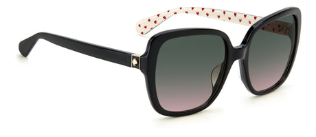 Kate Spade Wilhemina/S 205132 Black/ Green Pink