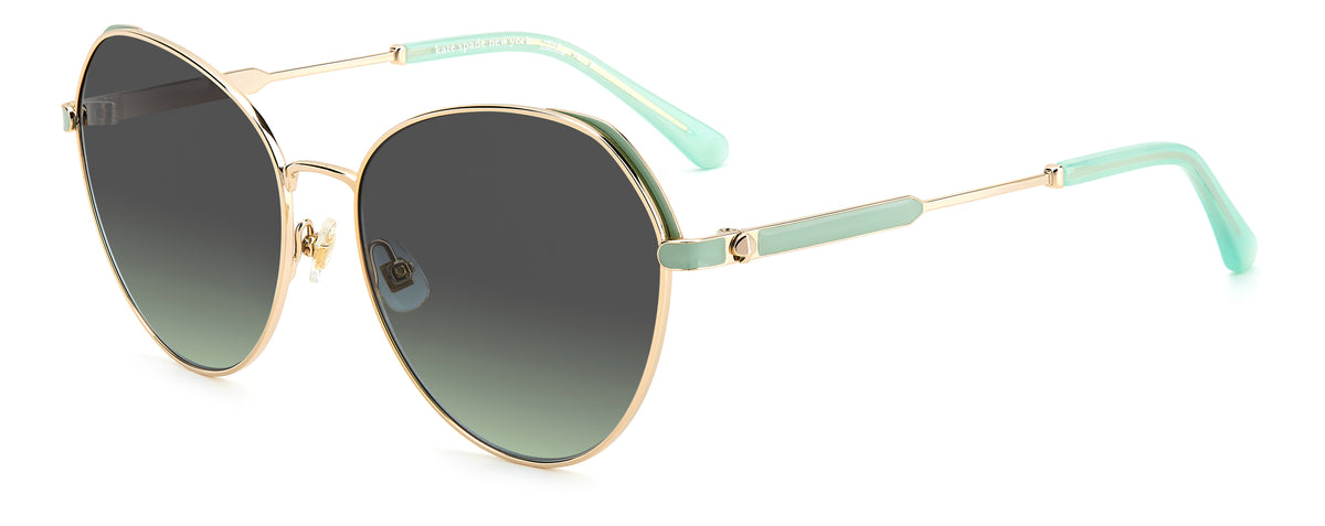 Kate Spade Octavia/G/S 205135 Gold Green/ Grey Green