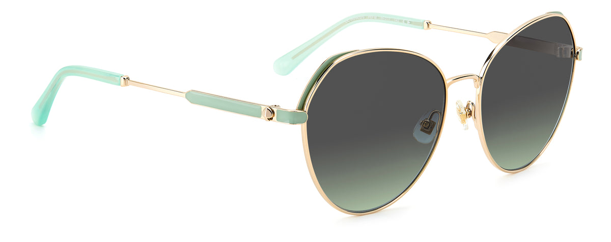 Kate Spade Octavia/G/S 205135 Gold Green/ Grey Green