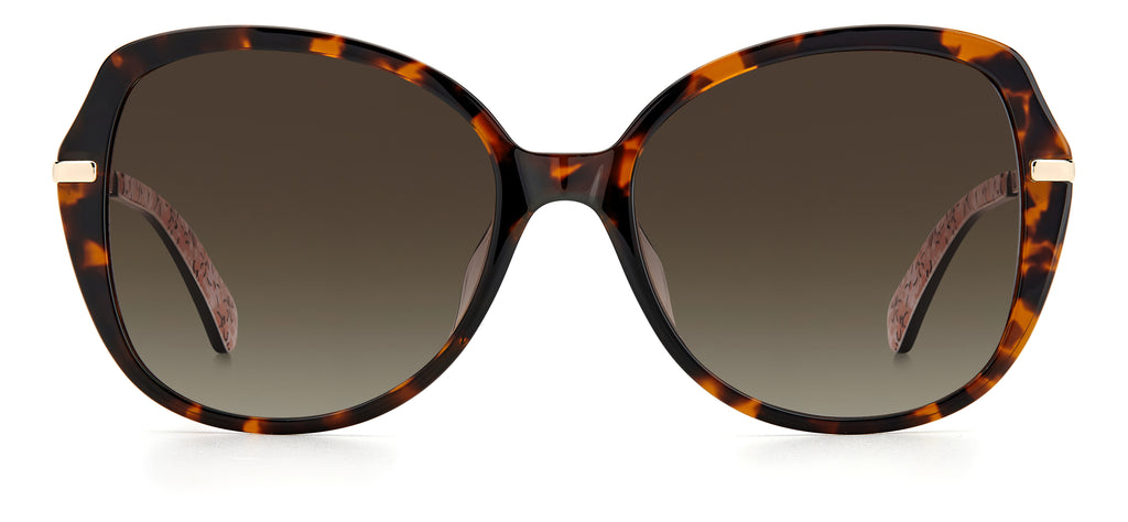 Kate Spade Taliyah/G/S 205136 Havana/ Brown Shaded 57 / Plastic / Acetate