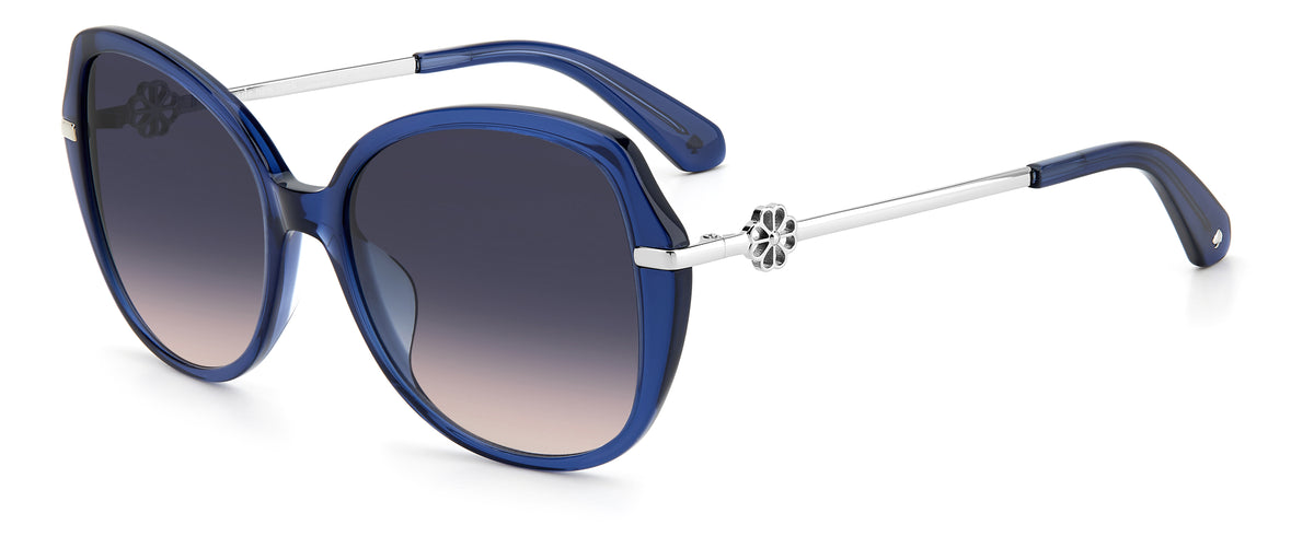 Kate Spade Taliyah/G/S 205136 Blue/ Blue Doubleshade Peach 57 / Plastic / Acetate