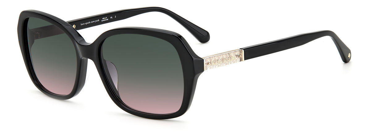 Kate Spade Dionna/S 205138 Gold Havana/ Brown Shaded Polarized 52 / Plastic / Acetate