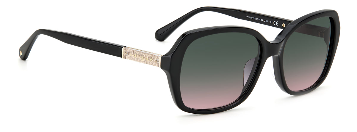Kate Spade Dionna/S 205138 Gold Havana/ Brown Shaded Polarized 52 / Plastic / Acetate