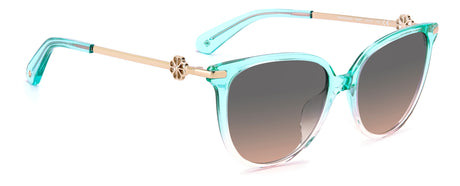 Kate Spade Kristina/G/S 205148 Green Pink/ Grey Fuchsia 54 / Plastic / Acetate