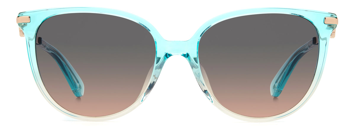 Kate Spade Kristina/G/S 205148 Green Pink/ Grey Fuchsia 54 / Plastic / Acetate
