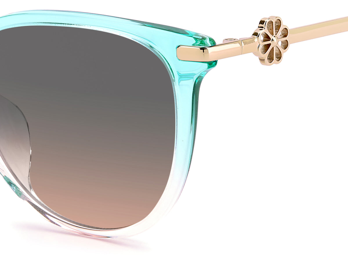 Kate Spade Kristina/G/S 205148 Green Pink/ Grey Fuchsia 54 / Plastic / Acetate