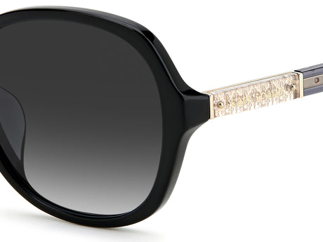 Kate Spade Yara/F/S 205149 Gold Black_/ Dark Grey Shaded 59 / Plastic / Metal
