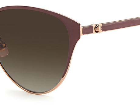 Kate Spade Ianna/G/S 205134 Rose Gold/ Brown Pink Shaded 56 / Plastic / Metal