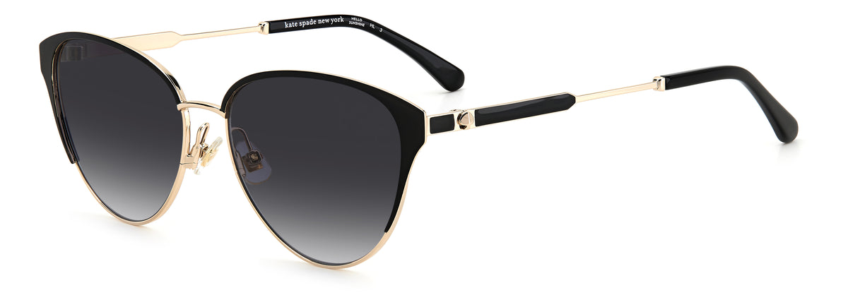 Kate Spade Ianna/G/S 205134 Gold Black_/ Dark Grey Shaded