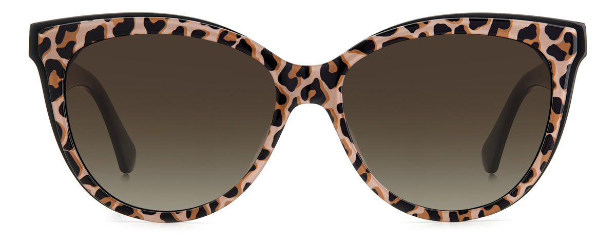 Kate Spade Daesha/S 201192 Black Leopard/ Brown Shaded 56 / Plastic / Acetate