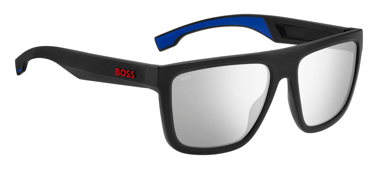 BOSS 1451/S Matte Black Blue/ Extra White Multilayer