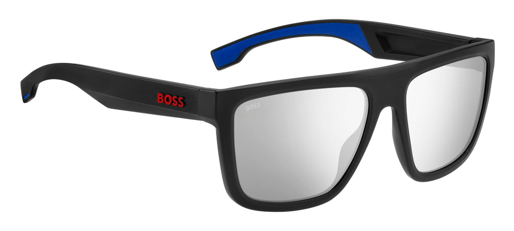 Hugo Boss BOSS 1451/S Matte Black Blue/ Extra White Multilayer