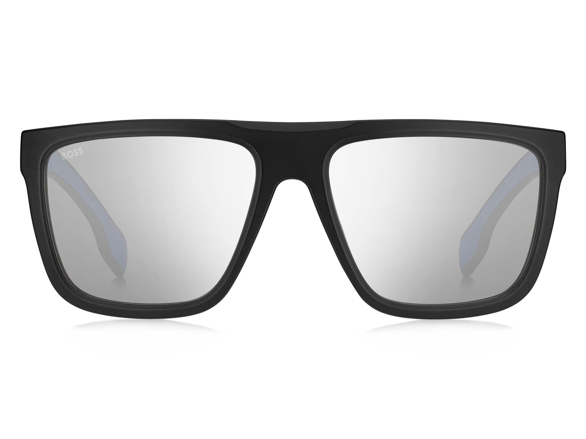 BOSS 1451/S Matte Black Blue/ Extra White Multilayer