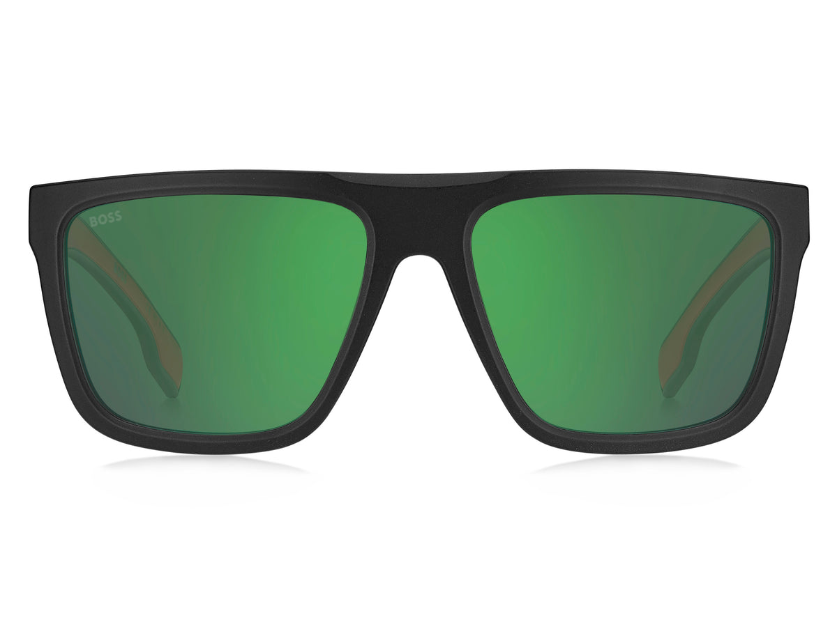 BOSS 1451/S Matte Black Red/ Green Multilayer