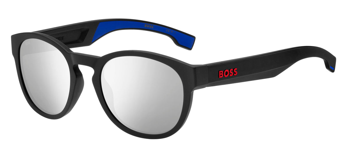 BOSS 1452/S Matte Black Blue/ Extra White Multilayer