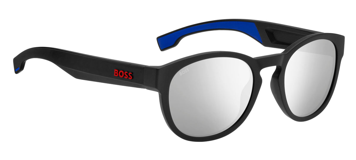 BOSS 1452/S Matte Black Blue/ Extra White Multilayer