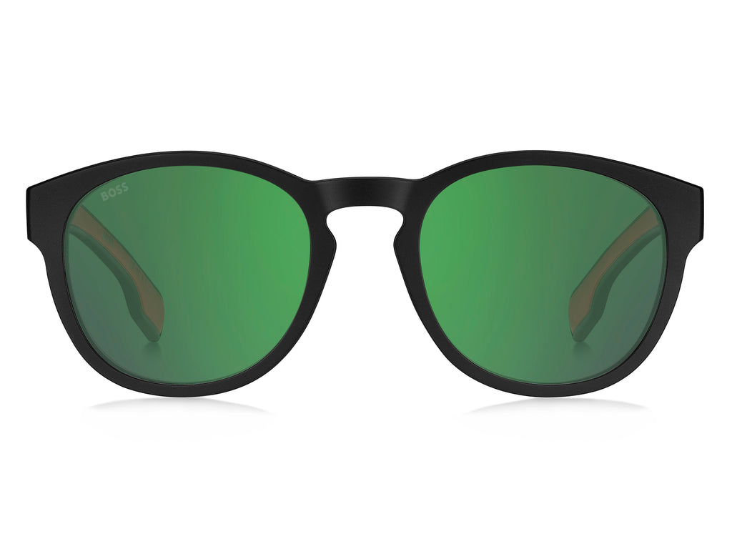 BOSS 1452/S Matte Black Red/ Green Multilayer