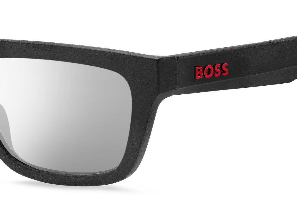 BOSS 1450/S Matte Black Blue/ Extra White Multilayer