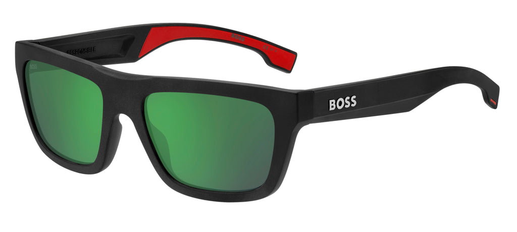 BOSS 1450/S Matte Black Red/ Green Multilayer
