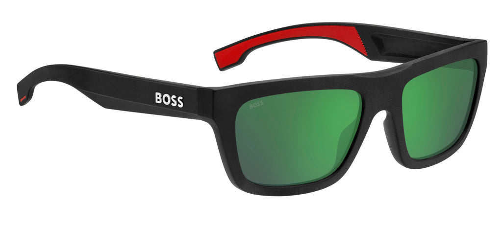 BOSS 1450/S Matte Black Red/ Green Multilayer