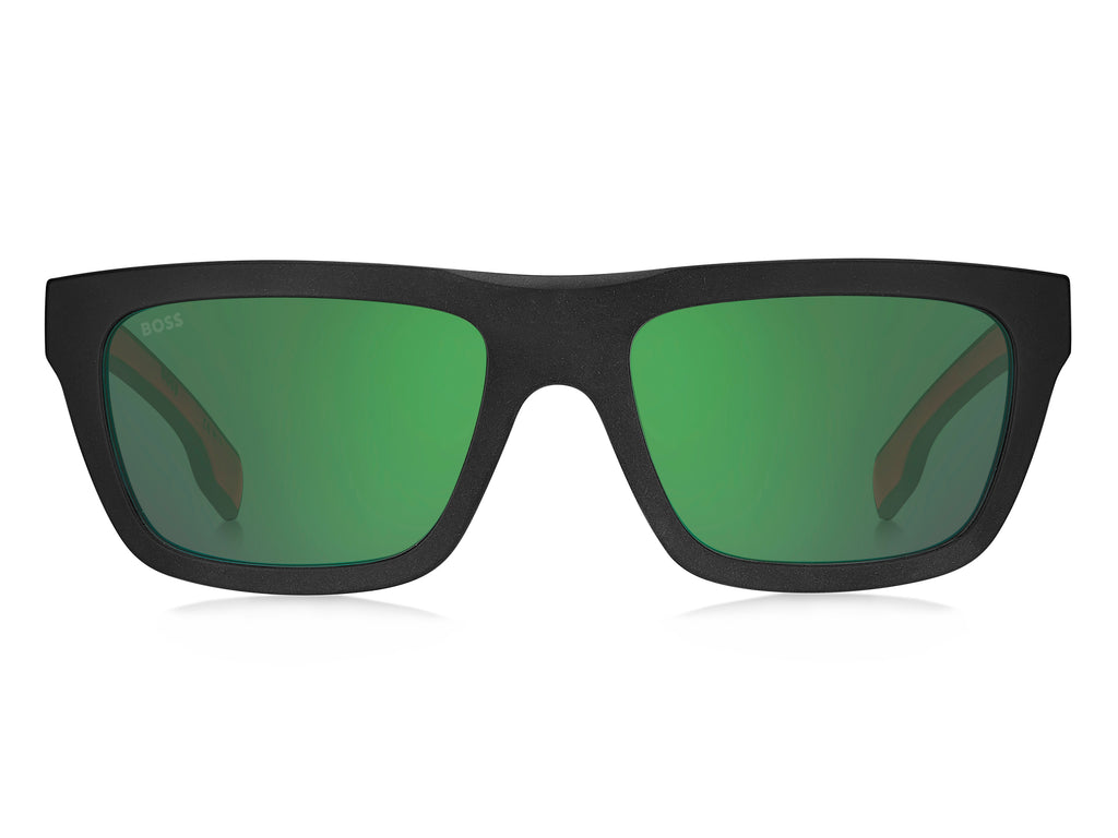 BOSS 1450/S Matte Black Red/ Green Multilayer