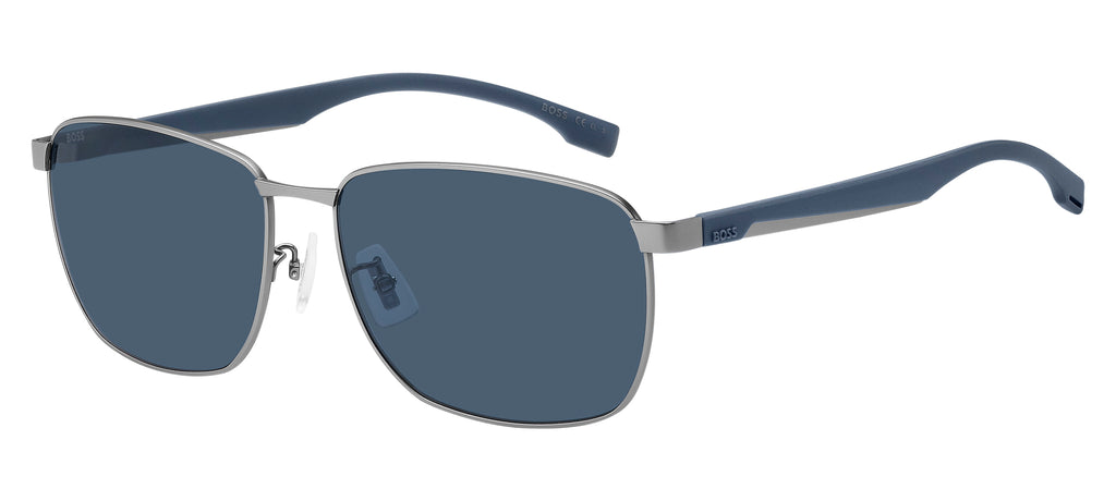 BOSS 1469/F/SK Matte Ruthenium/ Blue