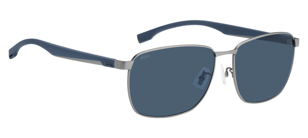 BOSS 1469/F/SK Matte Ruthenium/ Blue