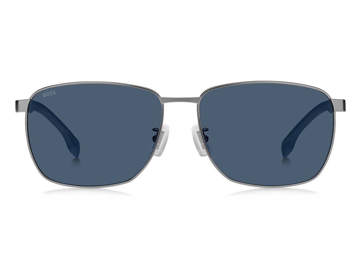 BOSS 1469/F/SK Matte Ruthenium/ Blue