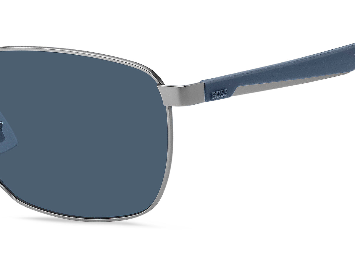 BOSS 1469/F/SK Matte Ruthenium/ Blue