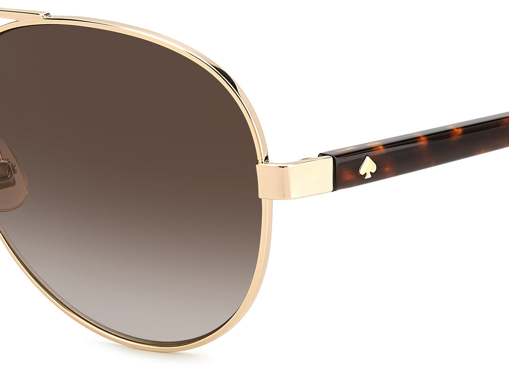 Kate Spade Kimber/G/S 205498 Havana/ Brown Shaded 56 / Plastic / Acetate