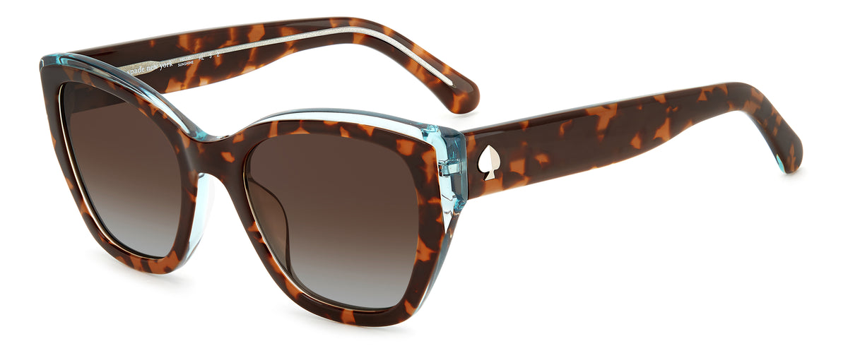 Kate Spade Yolanda/S 205499 Havana/ Brown Shaded Polarized 51 / Plastic / Acetate