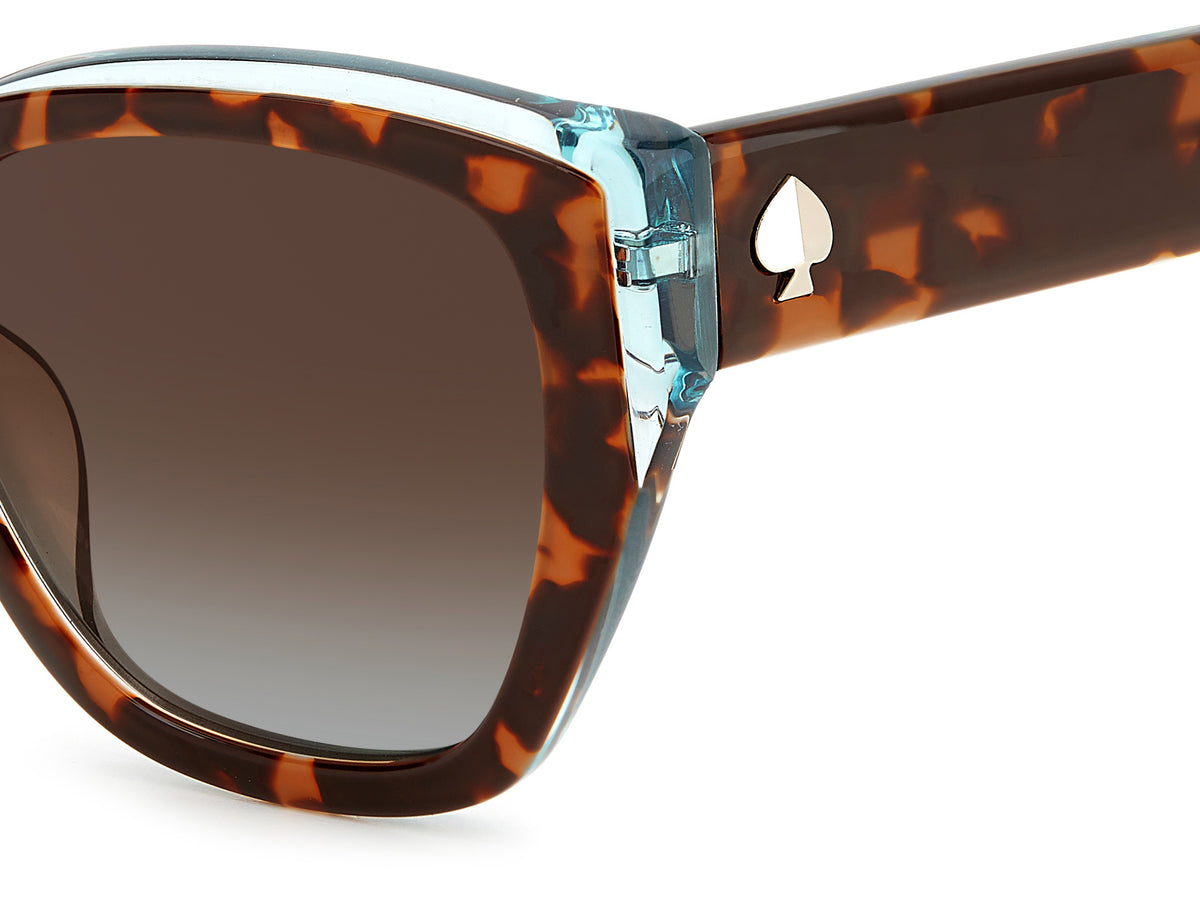 Kate Spade Yolanda/S 205499 Havana/ Brown Shaded Polarized 51 / Plastic / Acetate