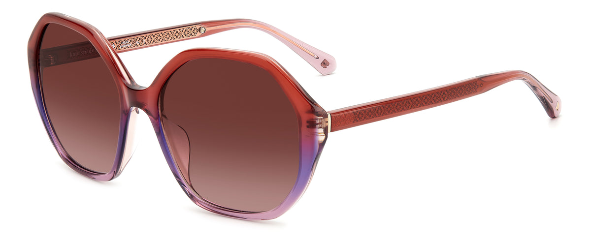 Kate Spade Waverly/G/S 205500 Red/ Pink Doubleshade