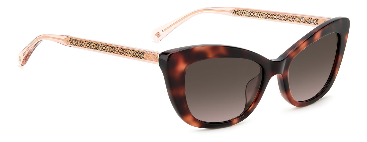 Kate Spade Merida/G/S 205501 Beige/ Brown Shaded 54 / Plastic / Acetate