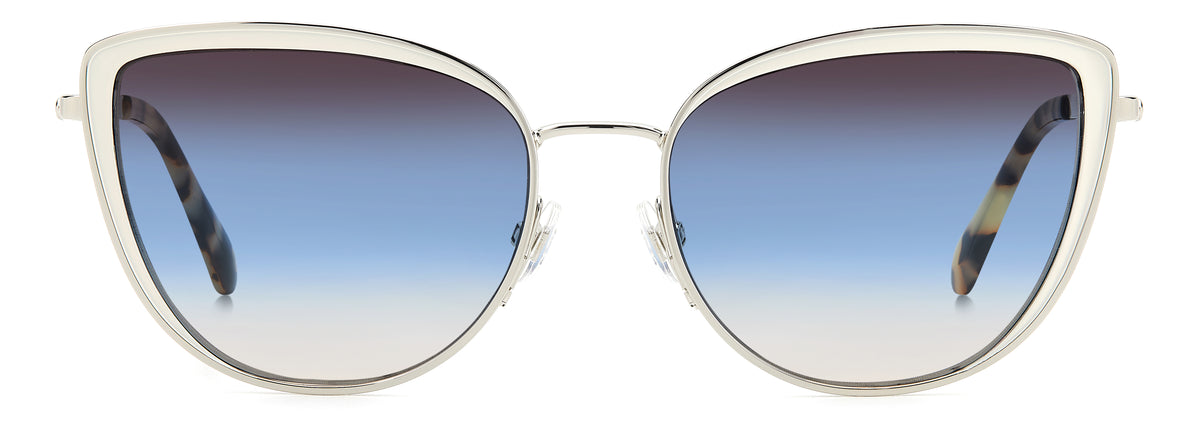 Kate Spade Staci/G/S 205502 Palladium/ Brown Teal 56 / Plastic / Metal